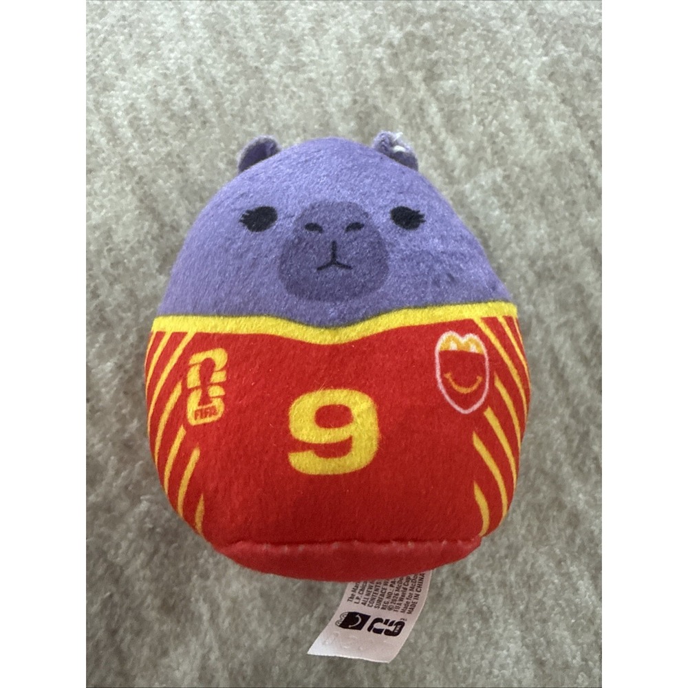 2026 McDonald's FIFA World Cup X Squishmallow Debra The Capybara Happy Meal Toy